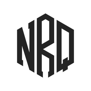 NRQ Logo Tasarımı. Altıgen şekil kullanan ilk Harf NRQ Monogram Logosu
