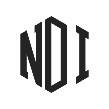 NDI Logo Tasarımı. Altıgen şekil kullanan ilk Harf NDI Monogram Logosu