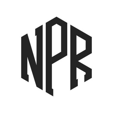 NPR Logo Tasarımı. Altıgen şekil kullanan ilk Harf NPR Monogram Logosu