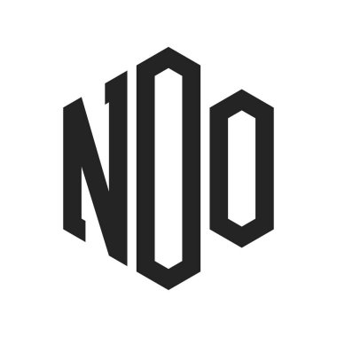 NOO Logo Tasarımı. Altıgen şekil kullanan ilk Harf No Monogram Logosu