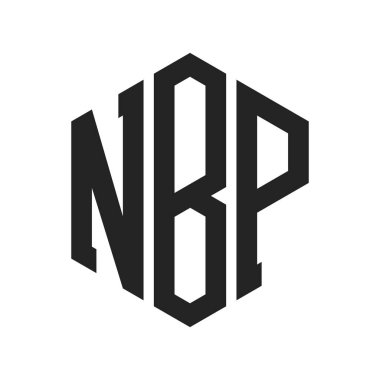 NBP Logo Tasarımı. Altıgen şekilli NBP Baş Harfi Monogram Logosu