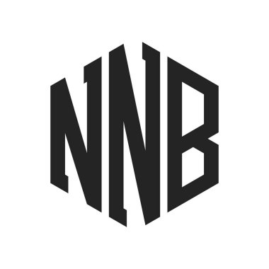NNB Logo Tasarımı. Altıgen şekil kullanan ilk Harf NNNB Monogram Logosu