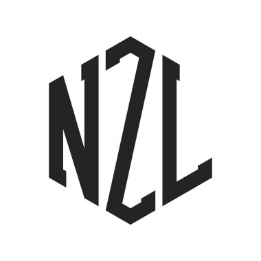 NZL Logo Tasarımı. Altıgen şekil kullanan ilk Harf NZL Monogram Logosu