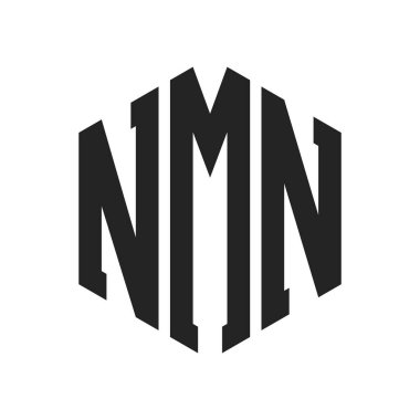 NMN Logo Tasarımı. Altıgen şekil kullanan ilk Harf NMN Monogram Logosu
