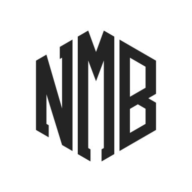 NMB Logo Tasarımı. Altıgen şekil kullanan ilk Harf NMB Monogram Logosu