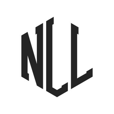 NLL Logo Tasarımı. Altıgen şekil kullanan ilk Harf NLL Monogram Logosu