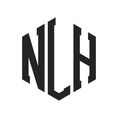 NLH Logo Tasarımı. Altıgen şekil kullanan ilk Harf NLH Monogram Logosu