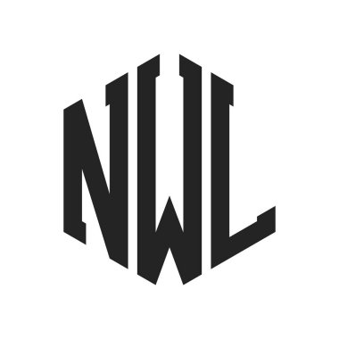NWL Logo Tasarımı. Altıgen şekil kullanan ilk Harf NWL Monogram Logosu
