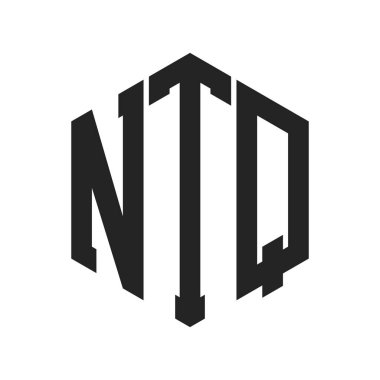 NTQ Logo Tasarımı. Altıgen şekil kullanan ilk Harf NTQ Monogram Logosu