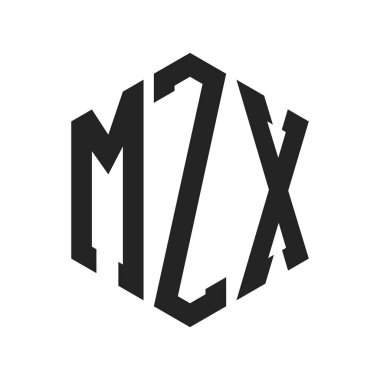 MZX Logo Tasarımı. Altıgen şekil kullanan ilk Harf MZX Monogram Logosu