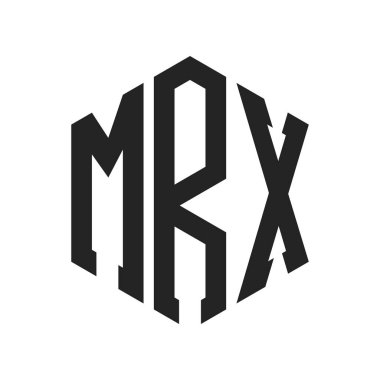 MRX Logo Tasarımı. Altıgen şekil kullanan ilk Harf MRX Monogram Logosu