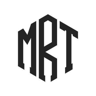 MRT Logo Tasarımı. Altıgen şekil kullanan ilk Harf MRT Monogram Logosu
