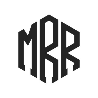 MRR Logo Tasarımı. Altıgen şekil kullanan ilk Harf MRR Monogram Logosu
