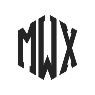 MWX Logo Tasarımı. Altıgen şekil kullanan ilk Harf MWX Monogram Logosu