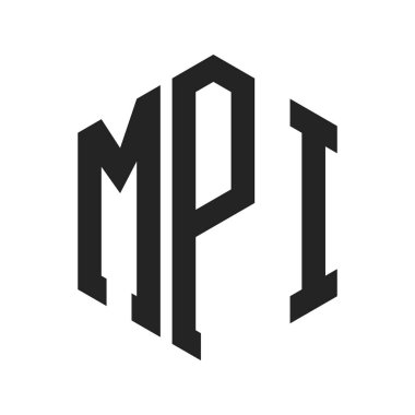 MPI Logo Tasarımı. Altıgen şekil kullanan ilk Harf MPI Monogram Logosu