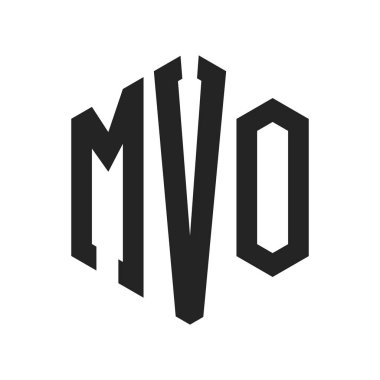 MVO Logo Tasarımı. Altıgen şekil kullanan ilk Harf MVO Monogram Logosu