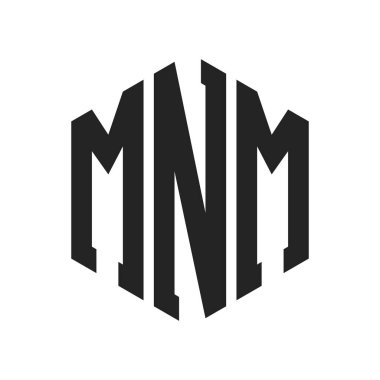 MNM Logo Tasarımı. Altıgen şekil kullanan ilk Harf MNM Monogram Logosu
