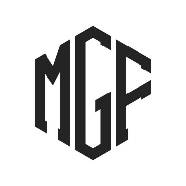 MGF Logo Tasarımı. Altıgen şekil kullanan ilk Harf MGF Monogram Logosu