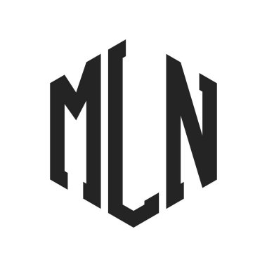 MLN Logo Tasarımı. Altıgen şekil kullanan ilk Harf MLN Monogram Logosu