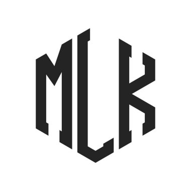 MLK Logo Tasarımı. Altıgen şekil kullanan ilk Harf MLK Monogram Logosu