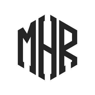 MHR Logo Tasarımı. Altıgen şekil kullanan ilk Harf MHR Monogram Logosu