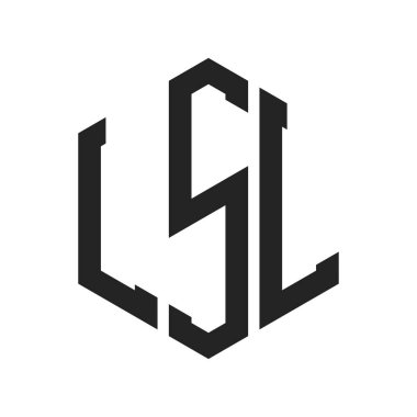 LSL Logo Tasarımı. Altıgen şekil kullanan ilk Harf LSL Monogram Logosu