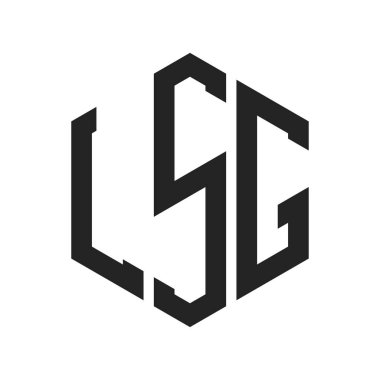 LSG Logo Tasarımı. Altıgen şekil kullanan ilk Harf LSG Monogram Logosu