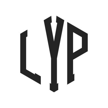 LYP Logo Tasarımı. Altıgen şekil kullanan ilk Harf LYP Monogram Logosu