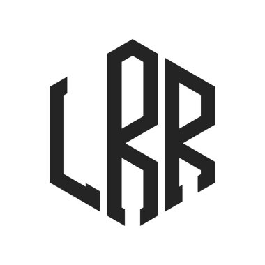 LRR Logo Tasarımı. Altıgen şekil kullanan ilk Harf LRR Monogram Logosu