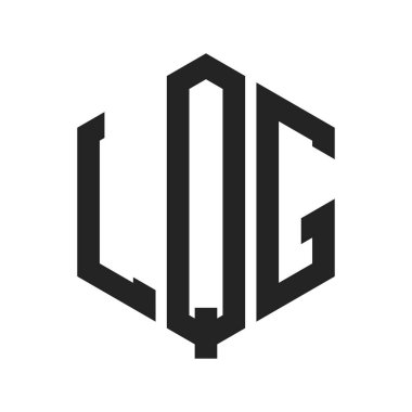 LQG Logo Tasarımı. Altıgen şekil kullanan ilk Harf LQG Monogram Logosu