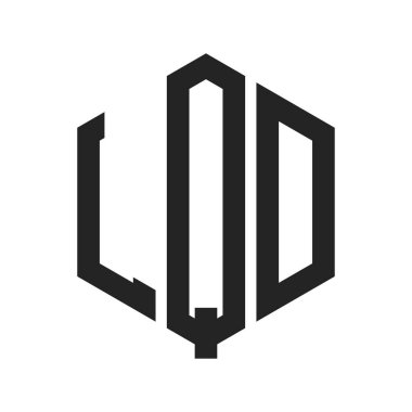 LQD Logo Tasarımı. Altıgen şekil kullanan ilk Harf LQD Monogram Logosu