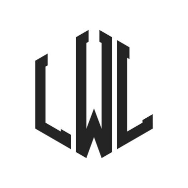 LWL Logo Tasarımı. Altıgen şekil kullanan ilk Harf LWL Monogram Logosu