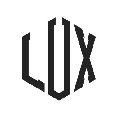 LUX Logo Tasarımı. Altıgen şekil kullanan ilk Harf LUX Monogram Logosu