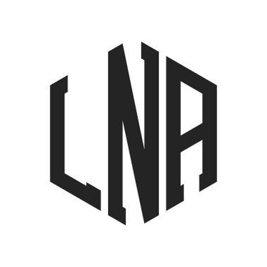 LNA Logo Tasarımı. Altıgen şekil kullanan ilk LNA Monogram Logosu