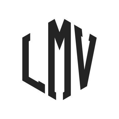 LMV Logo Tasarımı. Altıgen şekil kullanan ilk LMV Monogram Logosu