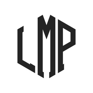 LMP Logo Tasarımı. Altıgen şekil kullanan ilk Harf LMP Monogram Logosu