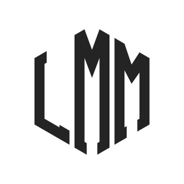 LMM Logo Tasarımı. Altıgen şekil kullanan ilk Harf LMM Monogram Logosu