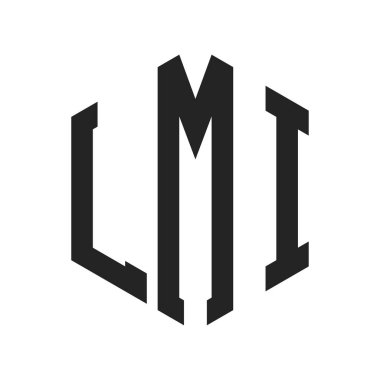 LMI Logo Tasarımı. Altıgen şekil kullanan ilk Harf LMI Monogram Logosu