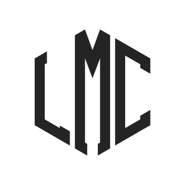 LMC Logo Tasarımı. Altıgen şekil kullanan ilk Harf LMC Monogram Logosu