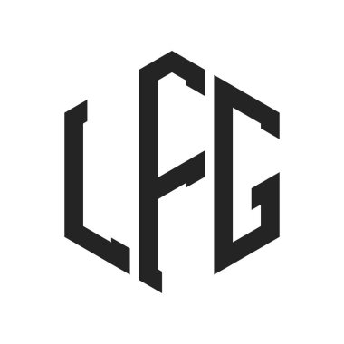 LFG Logo Tasarımı. Altıgen şekil kullanan ilk Harf LFG Monogram Logosu