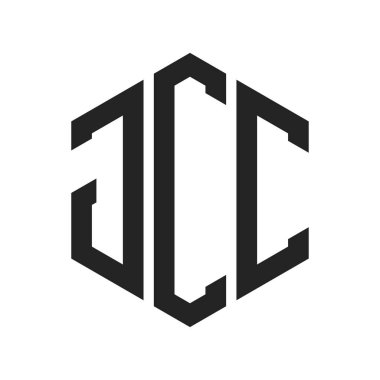 JCC Logo Tasarımı. Altıgen şekil kullanan ilk Harf JCC Monogram Logosu