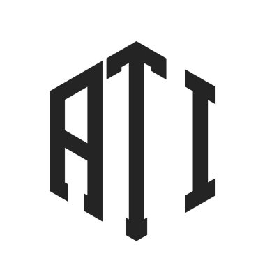 ATI Logo Tasarımı. Altıgen şekil kullanan ilk Harf ATI Monogram Logosu
