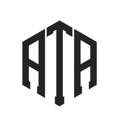 ATA Logo Tasarımı. Altıgen şekil kullanan ilk Harf ATA Monogram Logosu