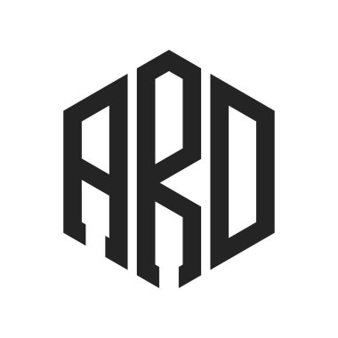 ARD Logo Tasarımı. Altıgen şekil kullanan ilk Harf ARD Monogram Logosu
