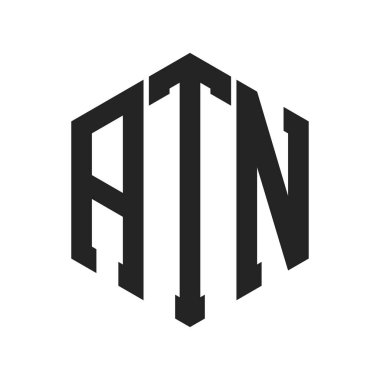 ATN Logo Tasarımı. Altıgen şekil kullanan ilk Harf ATN Monogram Logosu