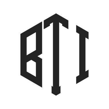 BTI Logo Tasarımı. Altıgen şekil kullanan ilk Harf BTI Monogram Logosu