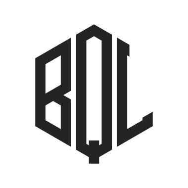 BQL Logo Tasarımı. Altıgen şekil kullanan ilk Harf BQL Monogram Logosu