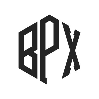BPX Logo Tasarımı. Altıgen şekil kullanan ilk Harf BPX Monogram Logosu