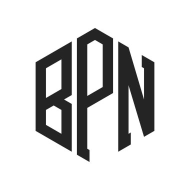 BPN Logo Tasarımı. Altıgen şekil kullanan ilk Harf BPN Monogram Logosu