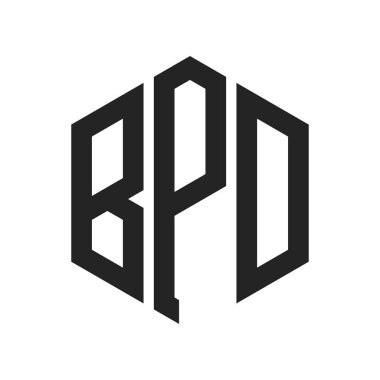 BPD Logo Tasarımı. Altıgen şekil kullanan ilk Harf BPD Monogram Logosu